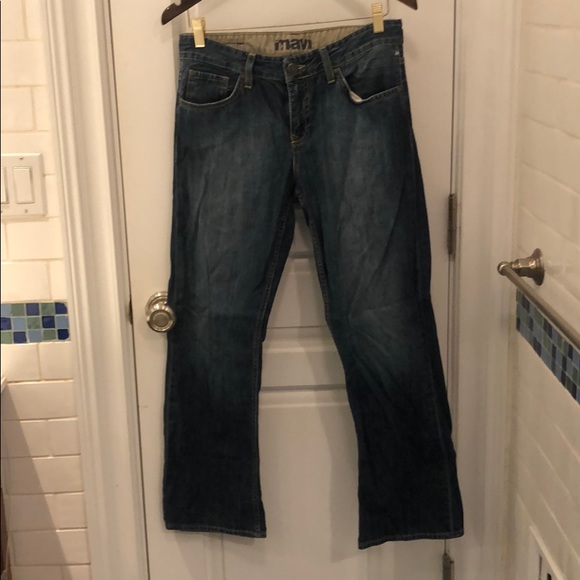Designer Mavi Lucas med wash denim jean. Size 16 - Picture 1 of 10